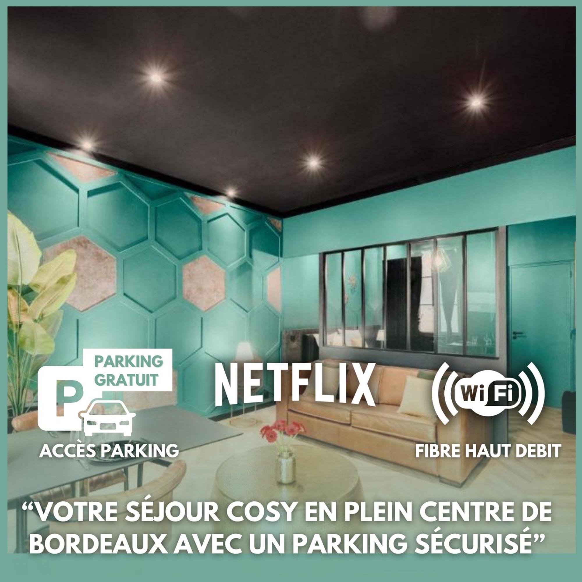 Free Parking - Self Checkin - Wifi - Netflix - City Center - Le Coste By Super波尔多 外观 照片