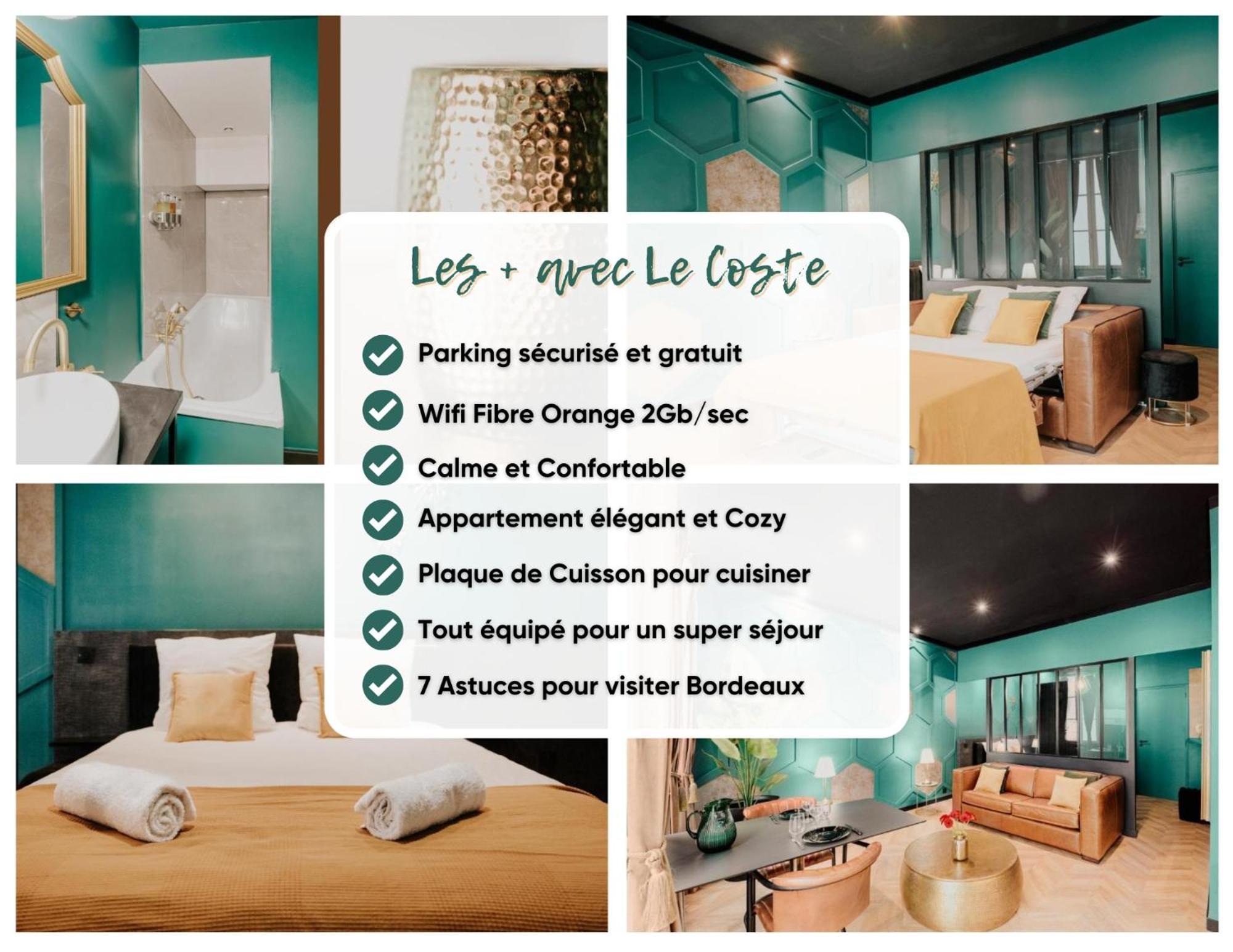 Free Parking - Self Checkin - Wifi - Netflix - City Center - Le Coste By Super波尔多 外观 照片